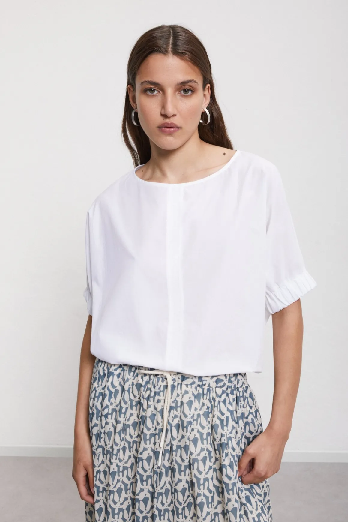 Blouse en popeline
