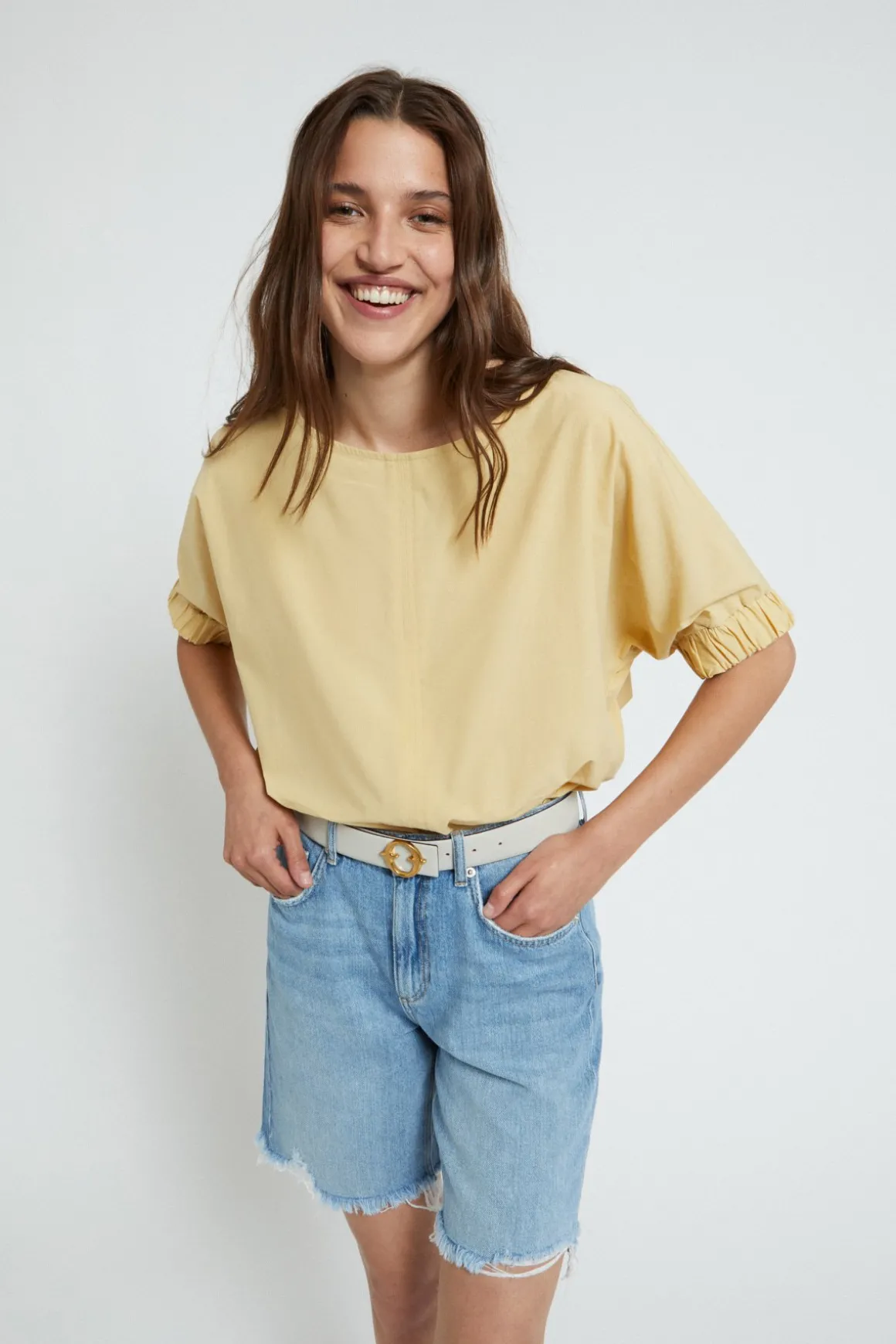 Blouse en popeline