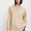 Blouse en popeline