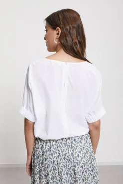 Blouse en popeline