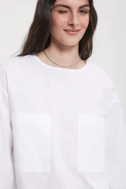 Blouse en popeline
