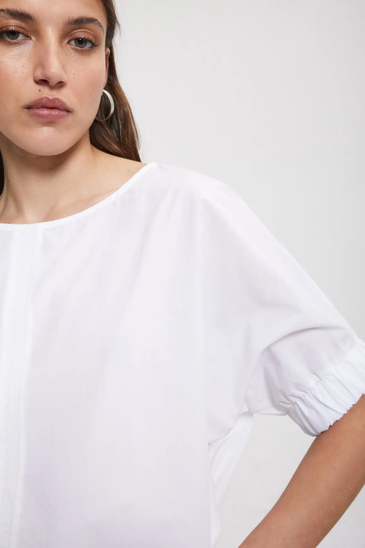 Blouse en popeline