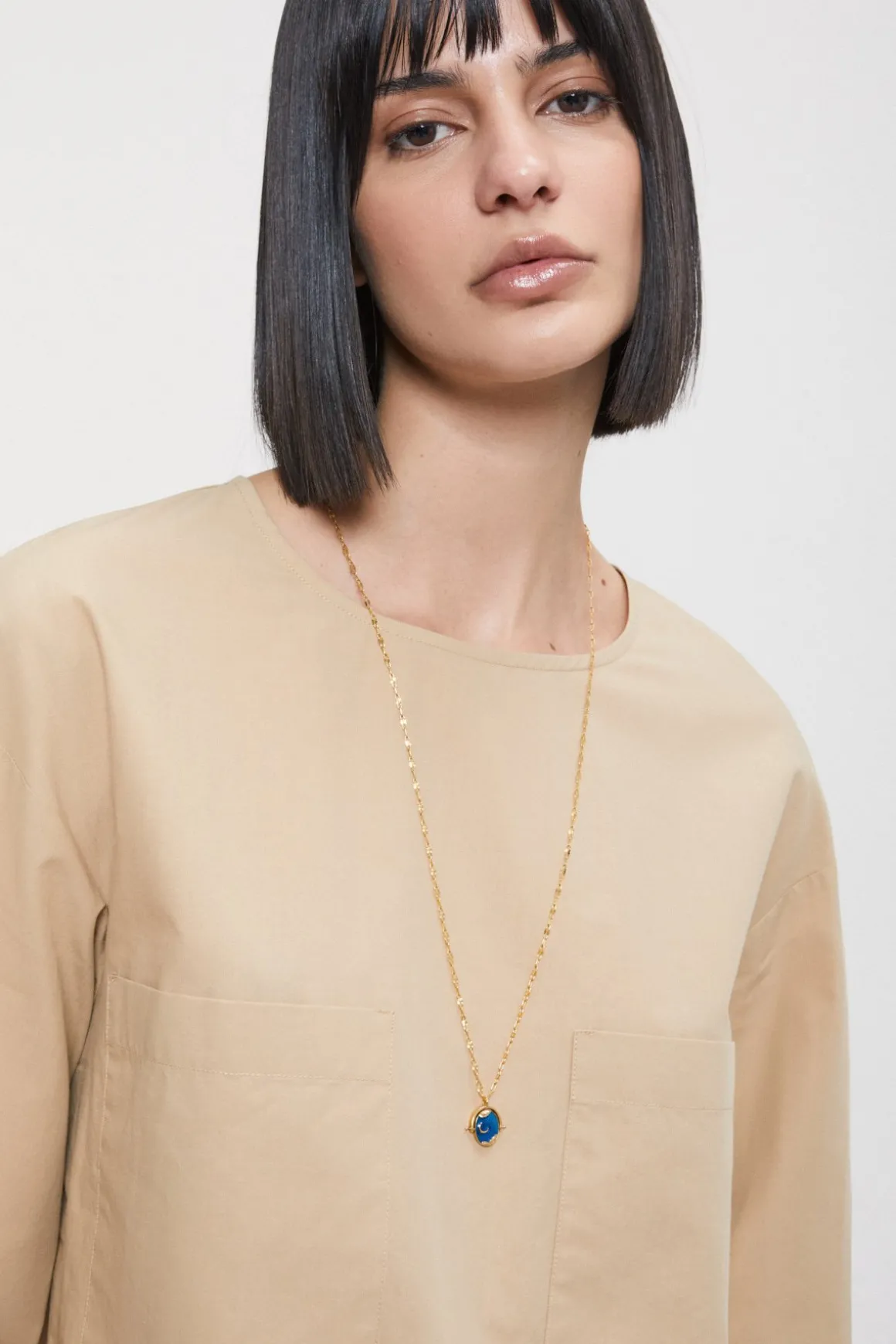 Blouse en popeline