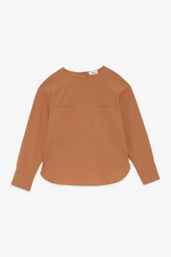 Blouse en popeline