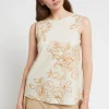 Blouse en popeline imprimée