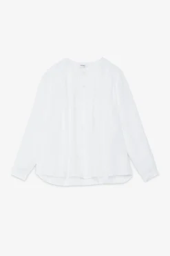 Blouse en ramie