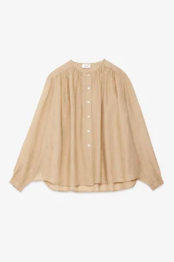Blouse en ramie