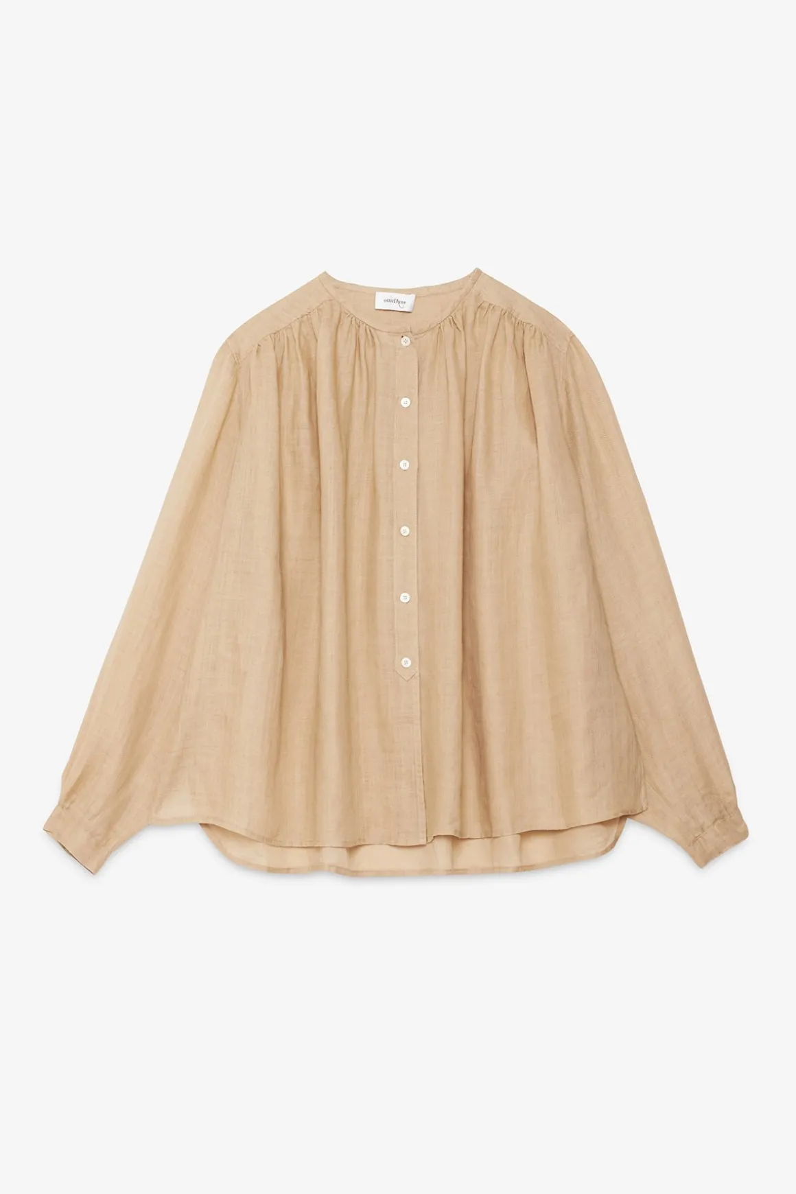 Blouse en ramie