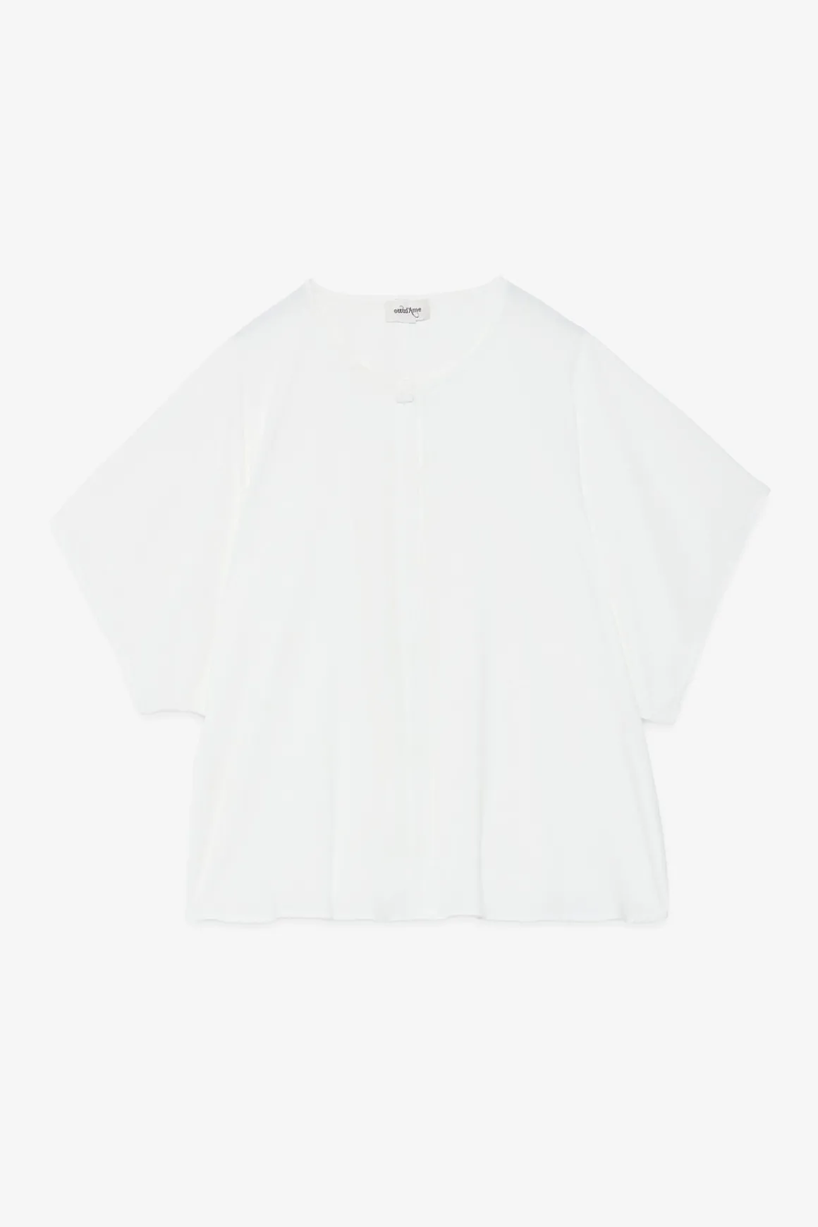 Blouse en soie mélangée