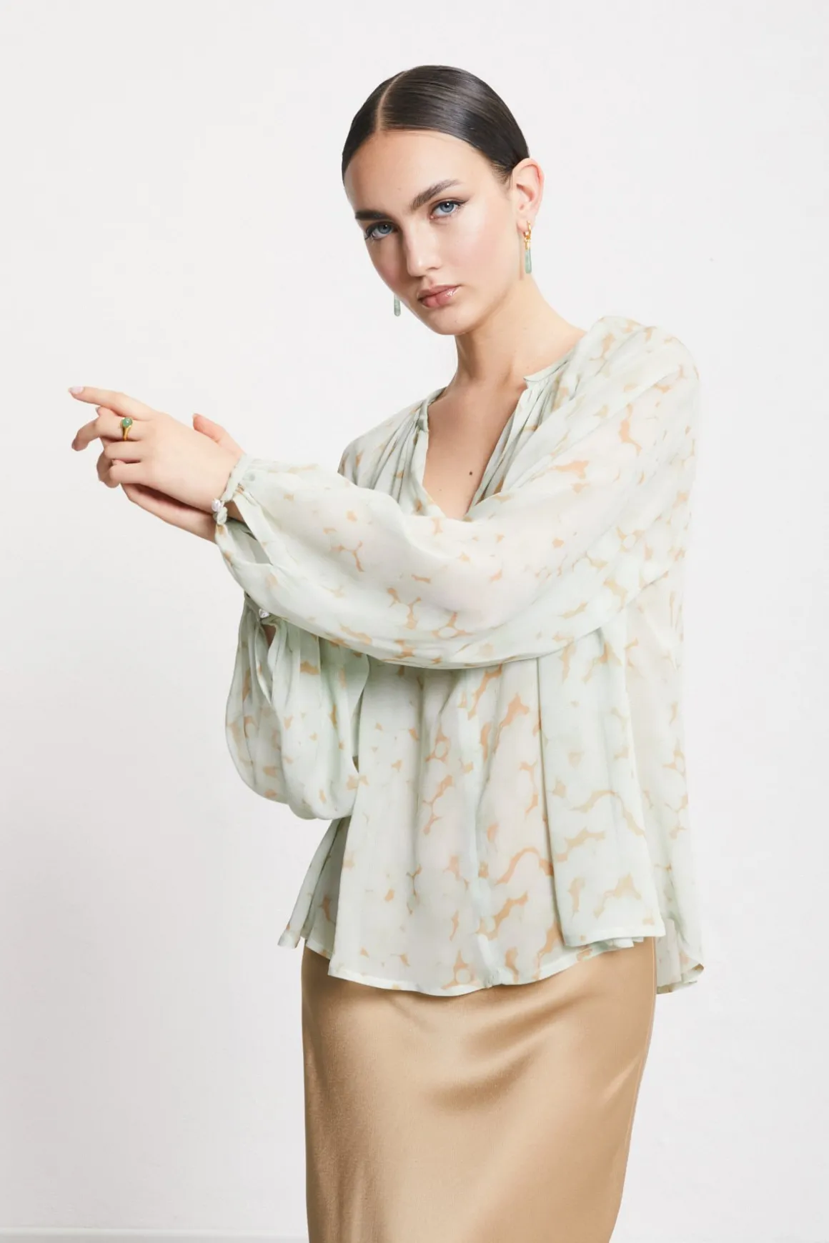 Blouse en viscose