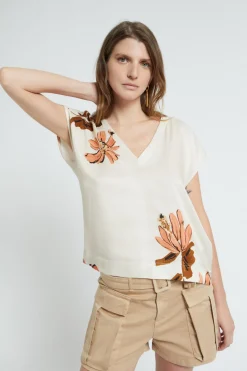Blouse en viscose