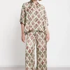 Blouse en viscose imprimée