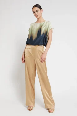 Blouse en viscose imprimée