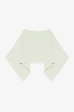 Blouse fluide avec amples manches
