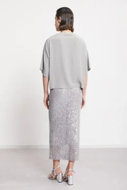 Blouse fluide avec encolure en V
