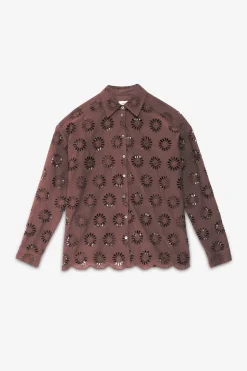 Chemisier en broderie anglaise