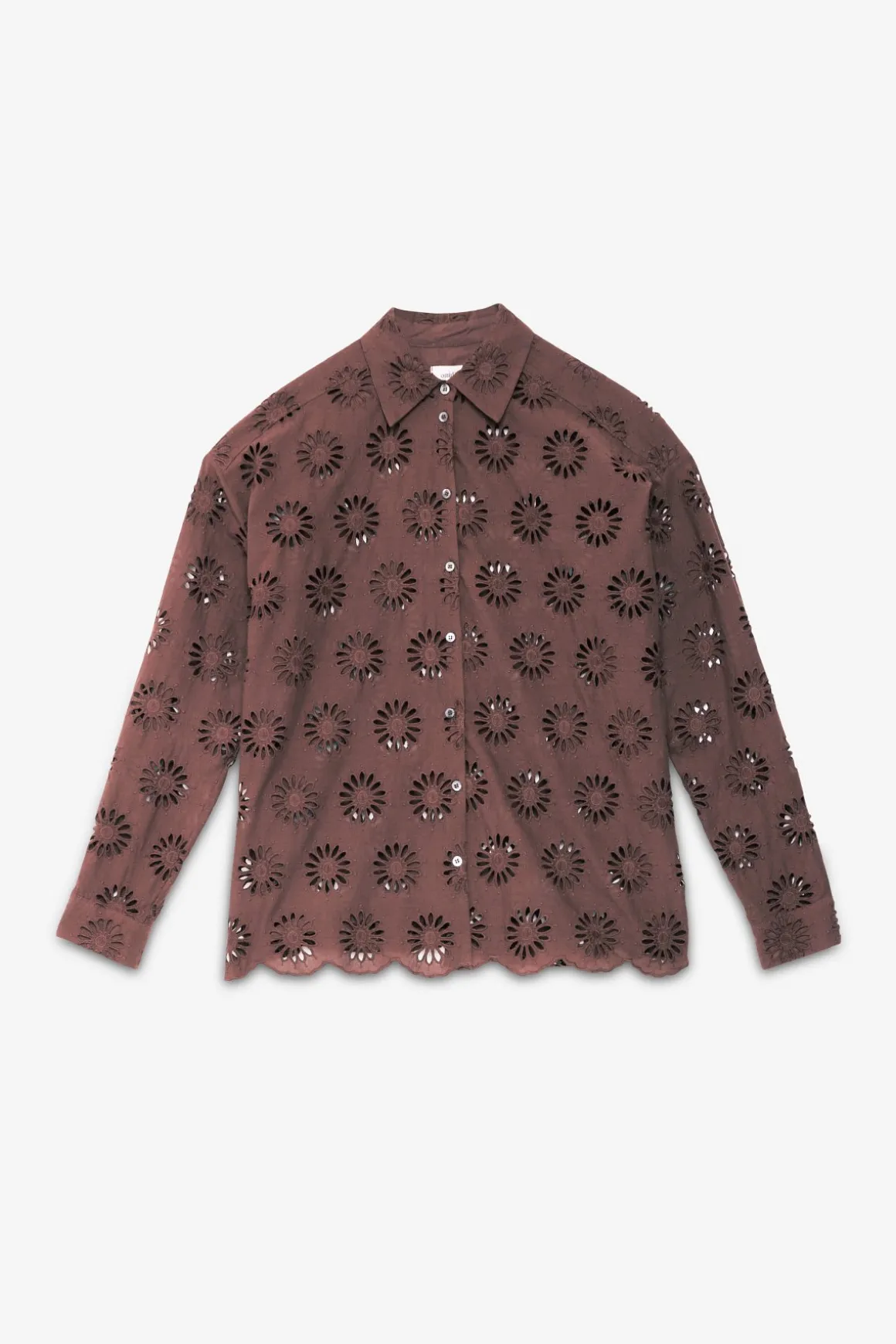 Chemisier en broderie anglaise