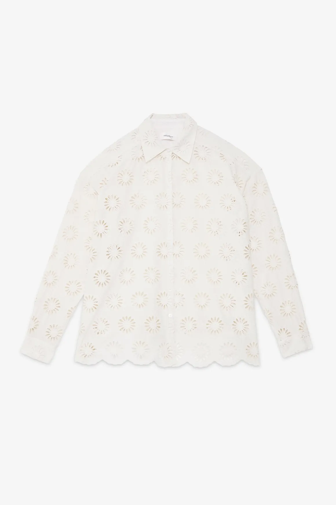 Chemisier en broderie anglaise