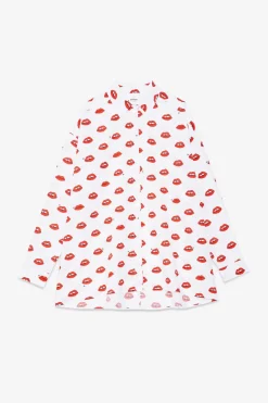 Chemisier en coton imprimé