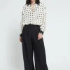 Chemisier en crêpe de viscose