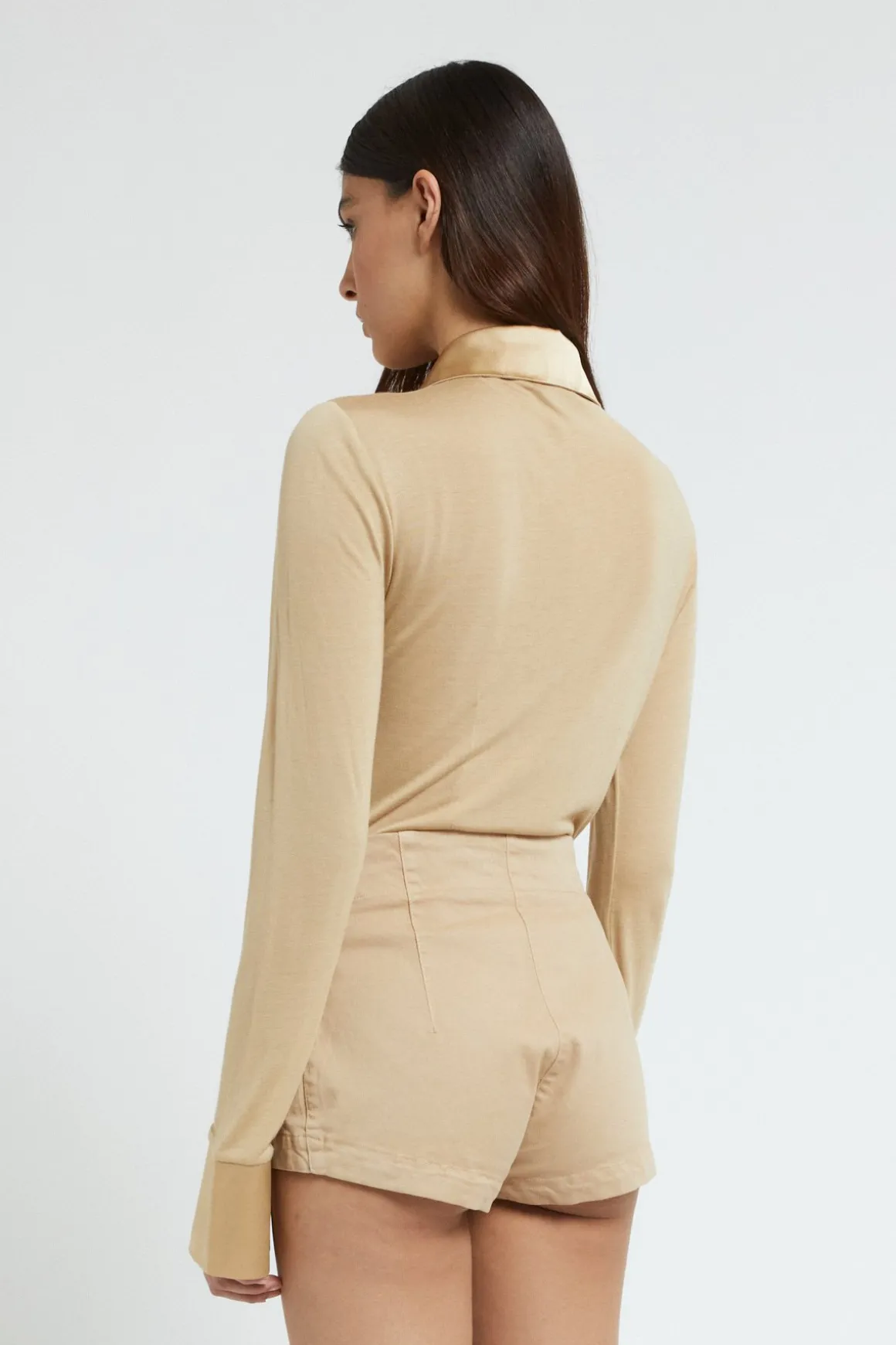 Chemisier en soie et viscose