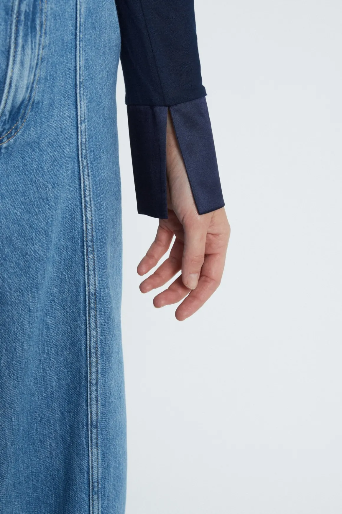 Chemisier en soie et viscose