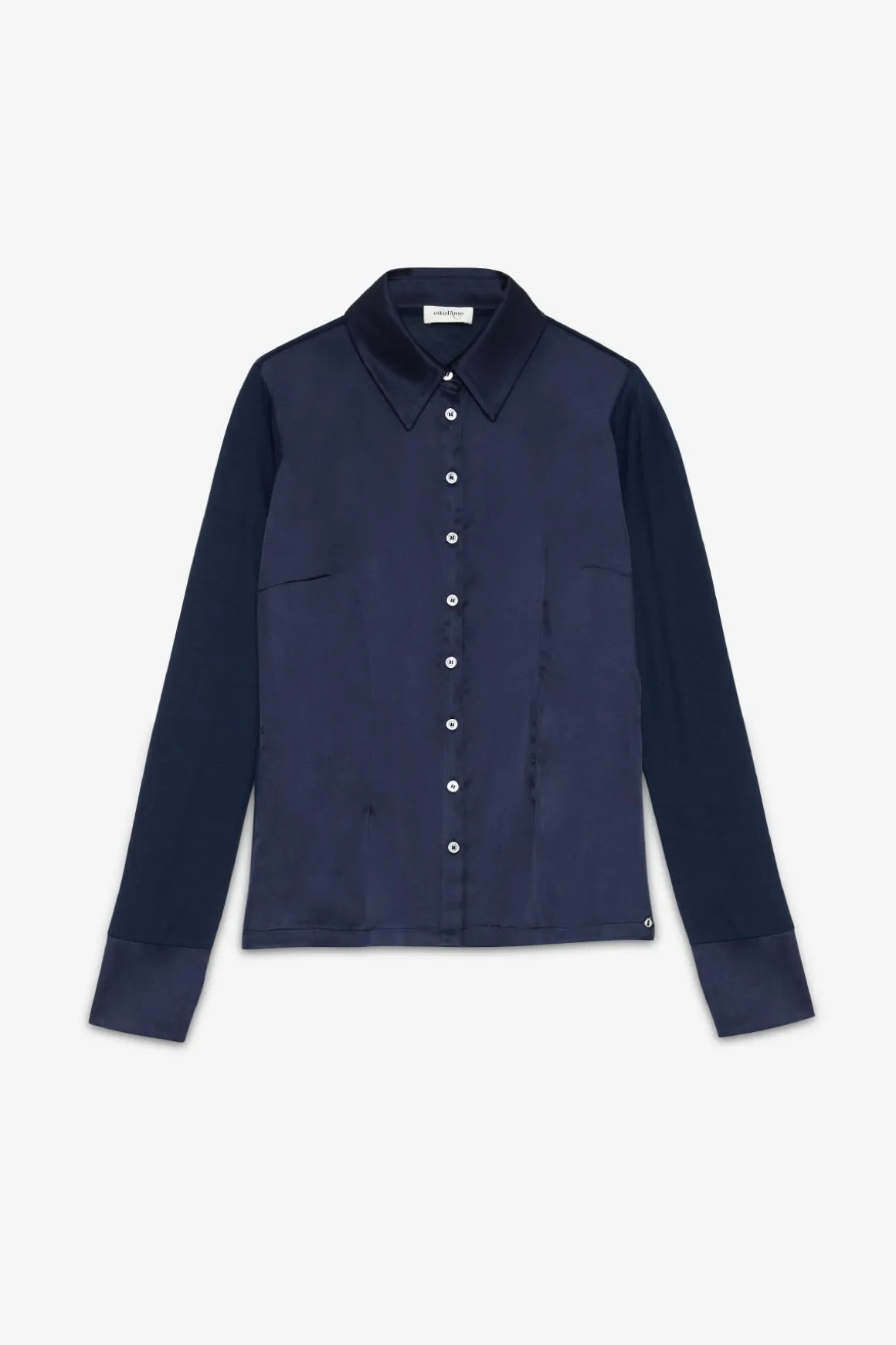 Chemisier en soie et viscose