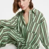 Chemisier en viscose imprimée