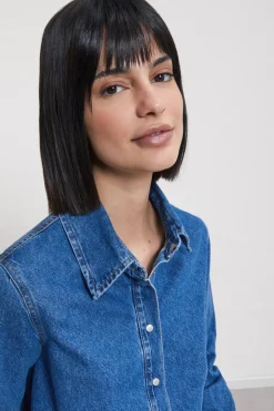 Chemisier jeans