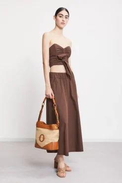 Corset en popeline