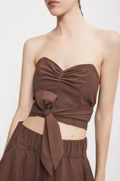 Corset en popeline