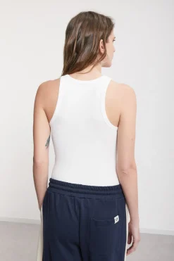 Débardeur en coton modal