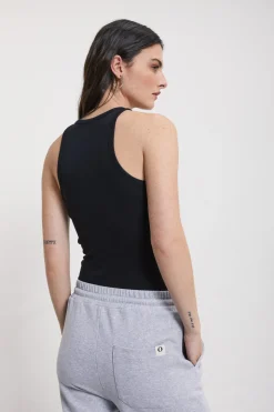 Débardeur en coton modal