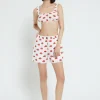 Ensemble de lingerie en coton imprimé