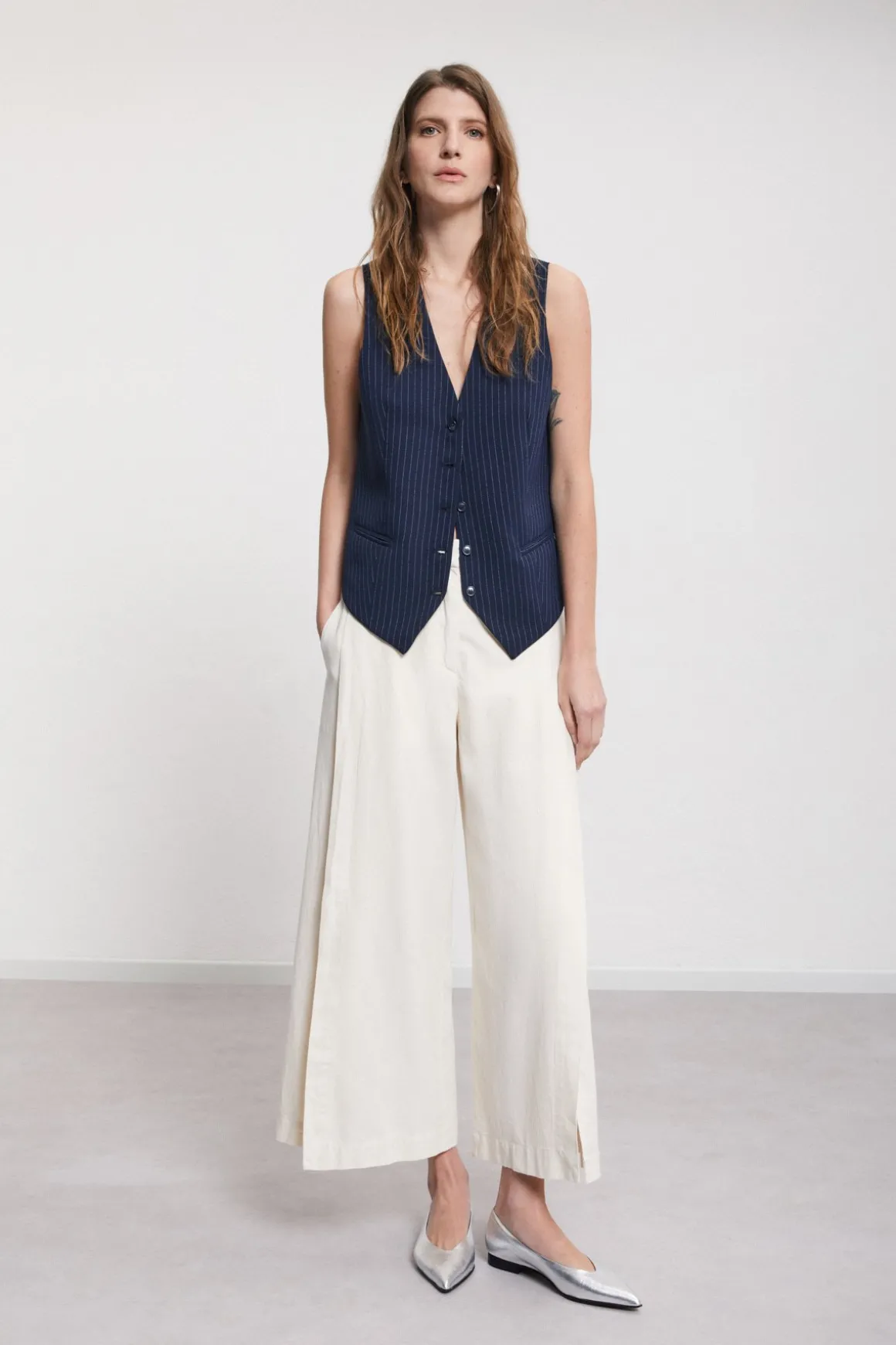 Gilet double tissu