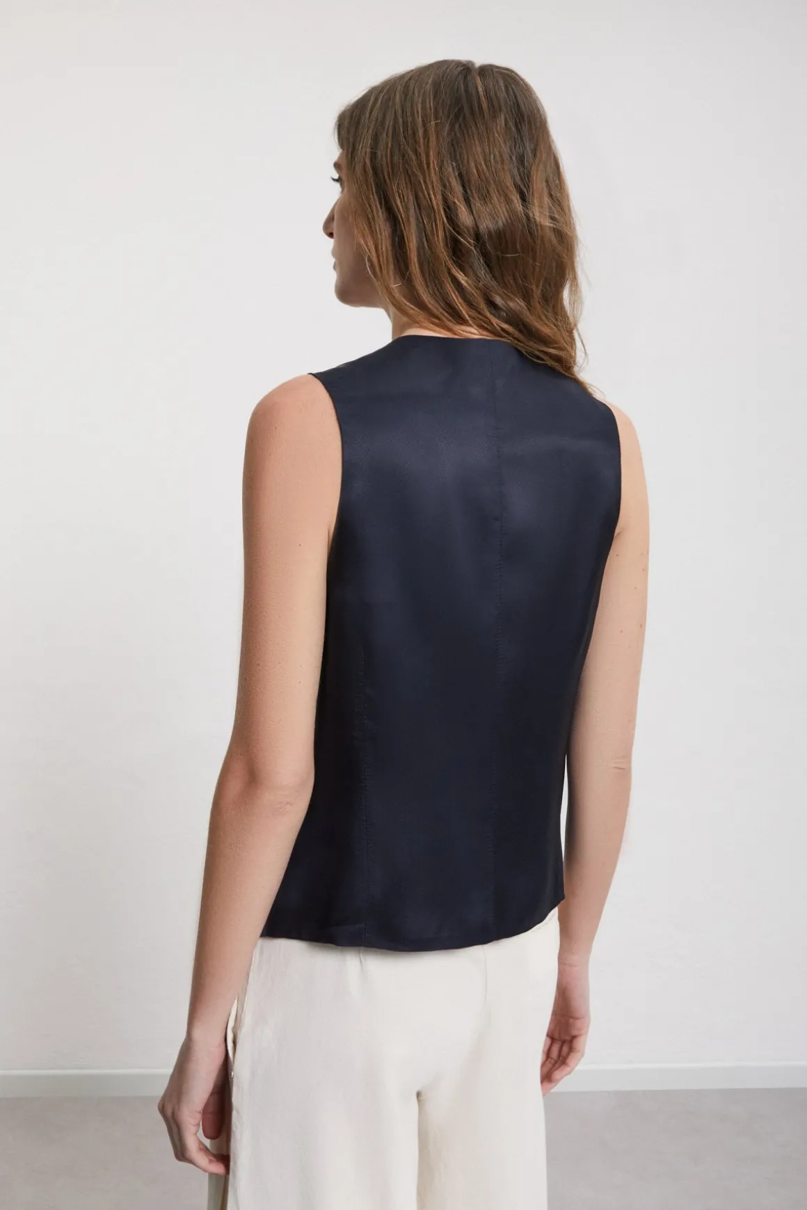 Gilet double tissu