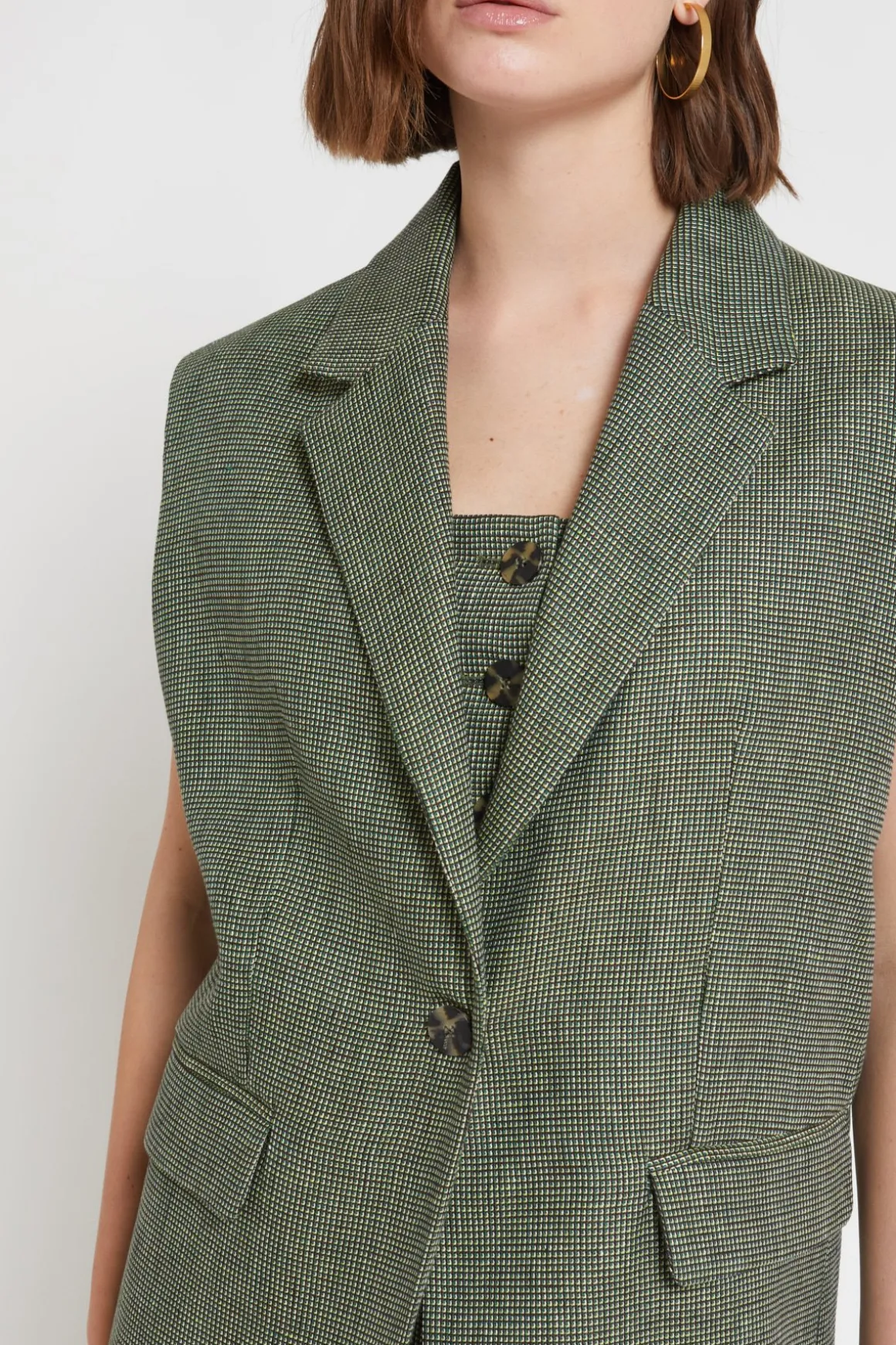 Gilet en lin
