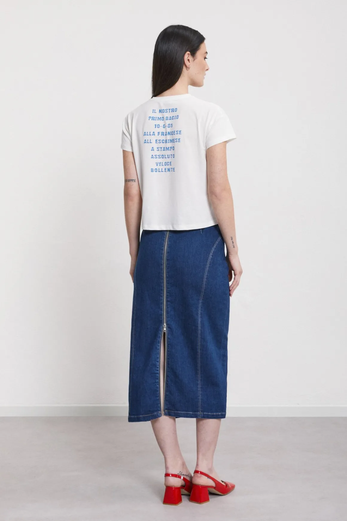 Jupe jeans