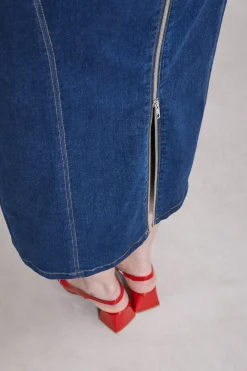 Jupe jeans