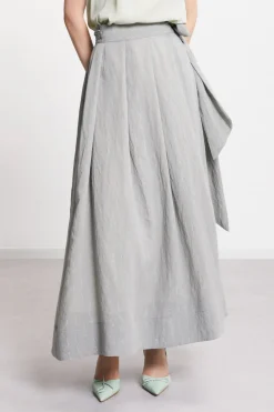 Jupe longue en viscose