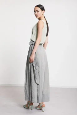 Jupe longue en viscose