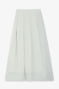 Jupe longue en viscose