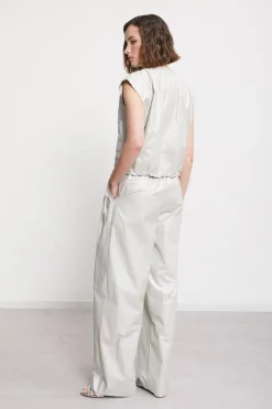 Pantalon ample en coton