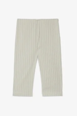 Pantalon capri en bengaline de coton