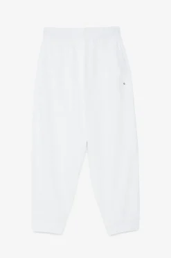 Pantalon carotte fit en popeline