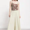 Pantalon culotte en popeline