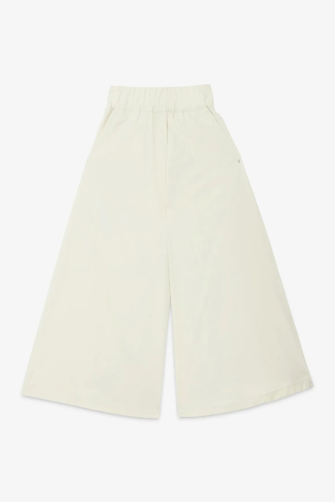 Pantalon culotte en popeline