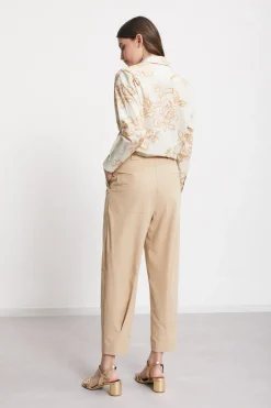 Pantalon en popeline