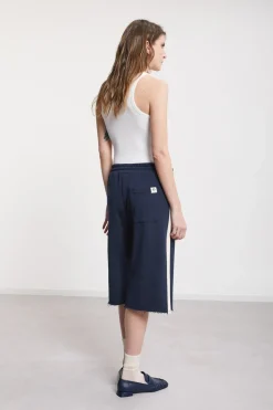 Pantalon jogger cropped en coton