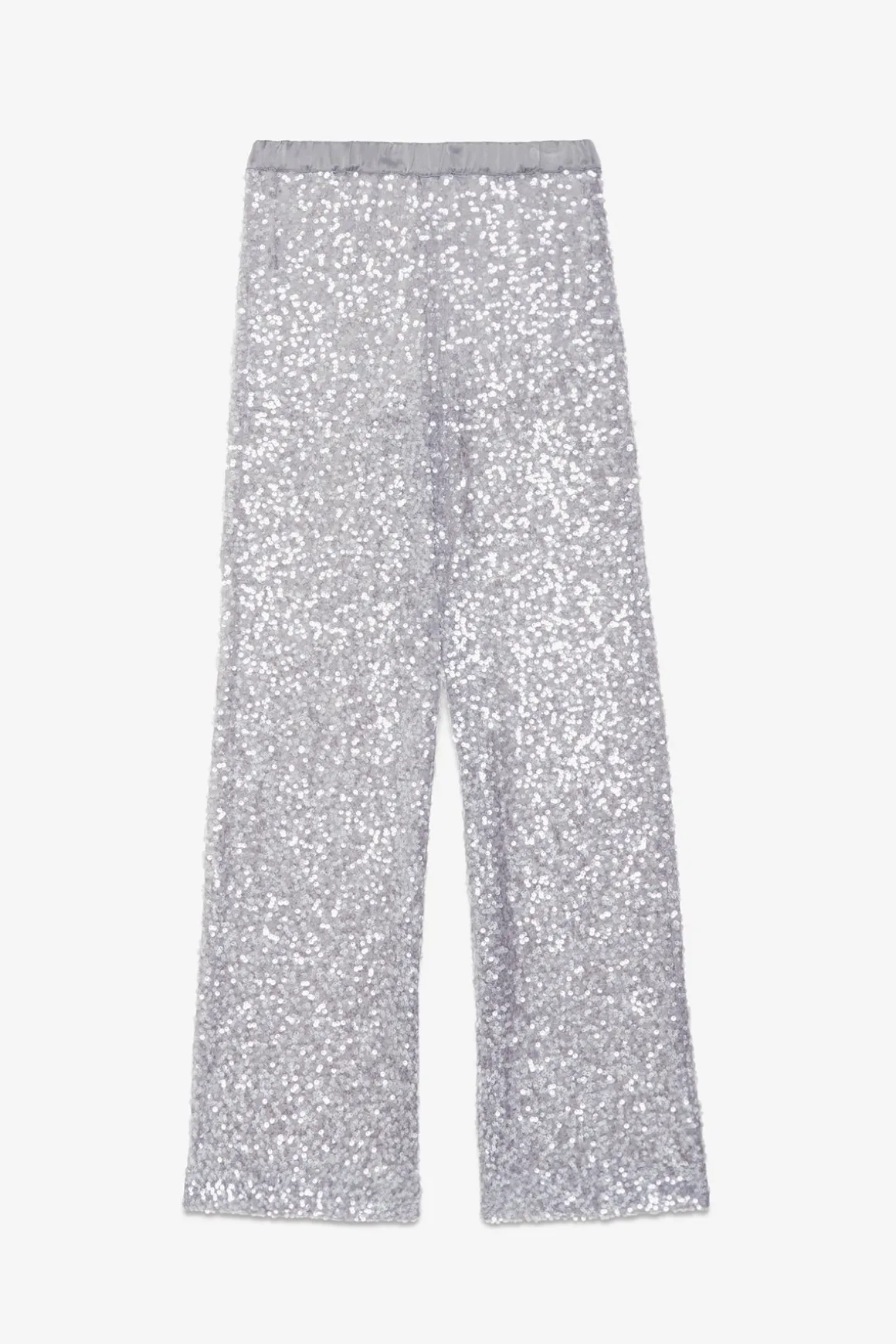 Pantalon large avec pailettes